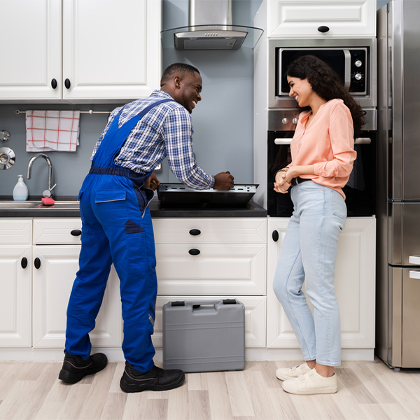 how long does it typically take to complete cooktop repair services in Dupont OH